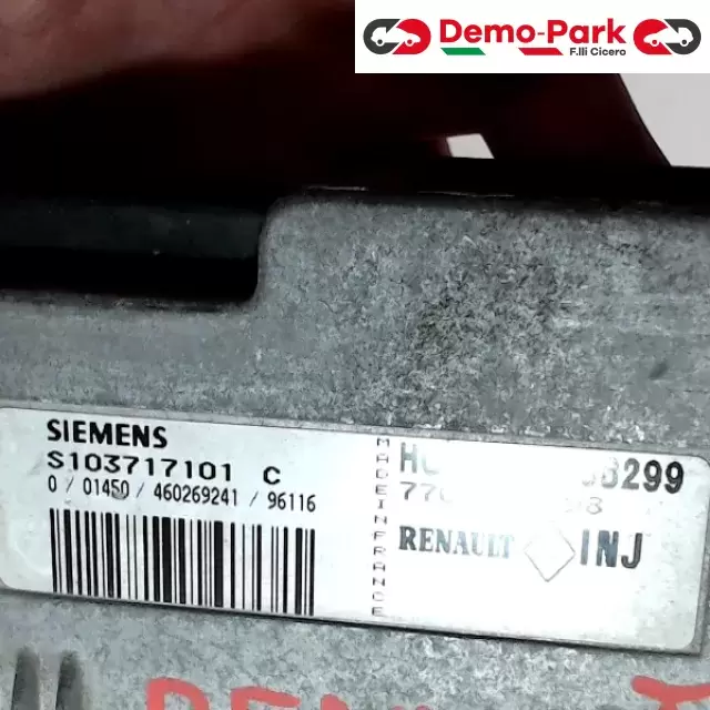 CENTRALINA MOTORE Renault MEGANE COACH - 2.0 SIEMENS S103717101 C  HOM7700868299 1