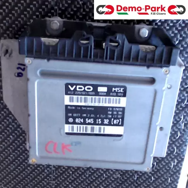 CENTRALINA MOTORE Mercedes-benz CLK - 2.0 VDO 412 229/021/009     024 545 15 32 0