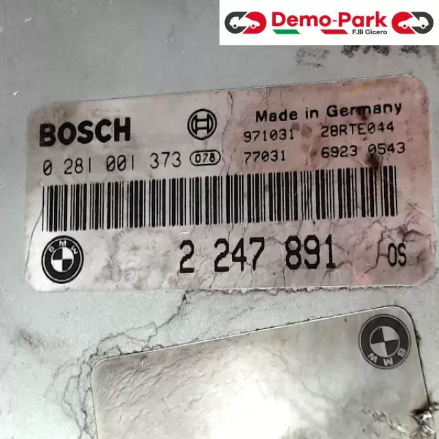 CENTRALINA MOTORE Bmw 530 D BOSCH 0 281 001 373    2 247 891 1