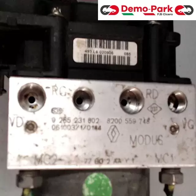 GRUPPO ABS  Renault MODUS 0 265 231 802  2