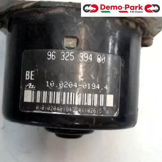 GRUPPO ABS  Peugeot 206 - 1.4 96 325 394 80    10.0204-0194.4 1