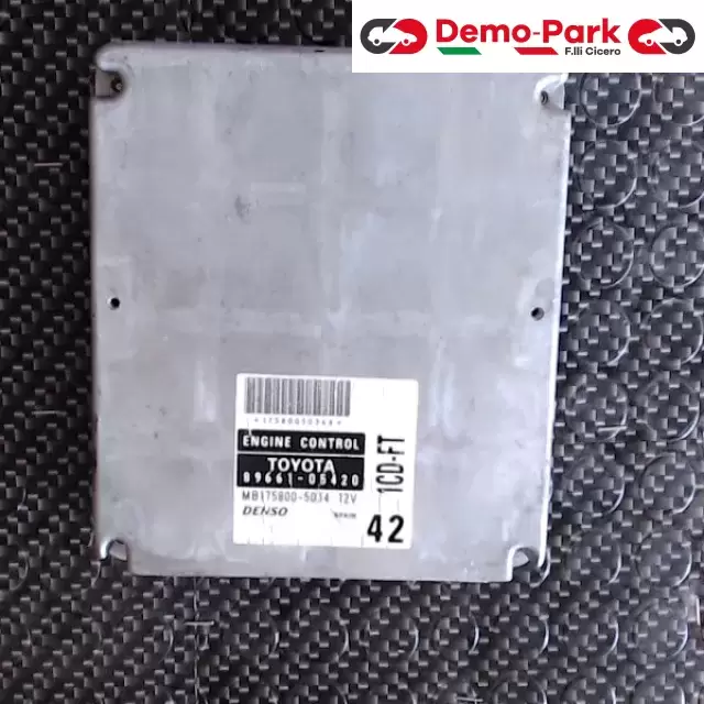 CENTRALINA MOTORE Toyota AVENSIS - 2.0 TD DENSO MB175800-5034 0