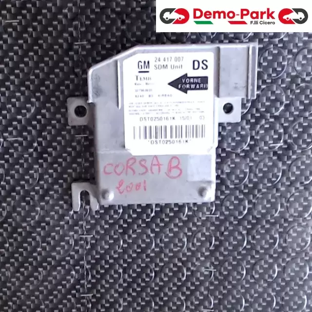 CENTRALINA SENSORE AIRBAG Opel CORSA C  0