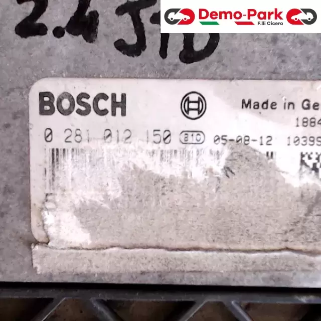 CENTRALINA MOTORE Fiat CROMA - 2.4 JTD BOSCH 0 281 012 150 1