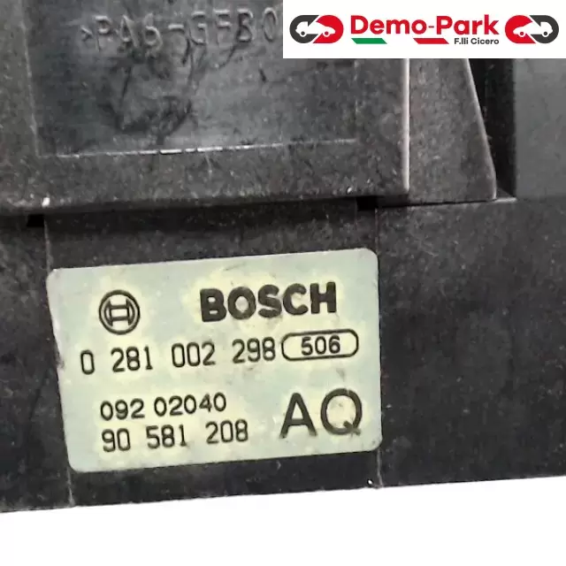 PEDALE ACCELERATORE  Opel ZAFIRA DTI 16V BOSCH 0 281 002 298        970 105889  90 581 208 AQ 1