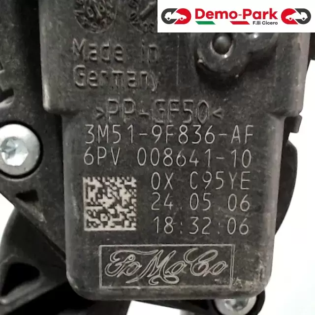 PEDALE ACCELERATORE  Ford FOCUS C-MAX  - 1.8 TD 115 CV 6PV 008641 - 10 2
