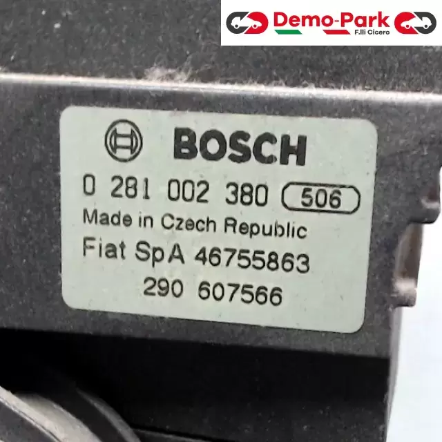 PEDALE ACCELERATORE  Alfa Romeo 147 - 1.9 JTD BOSCH 0 281 002 380  1