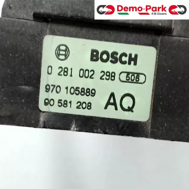 PEDALE ACCELERATORE  Opel ZAFIRA BOSCH 0 281 002 298        970 105889  90 581 208 AQ 1