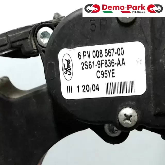 PEDALE ACCELERATORE  Ford FIESTA - DCI 2S61-9F836-AA 1