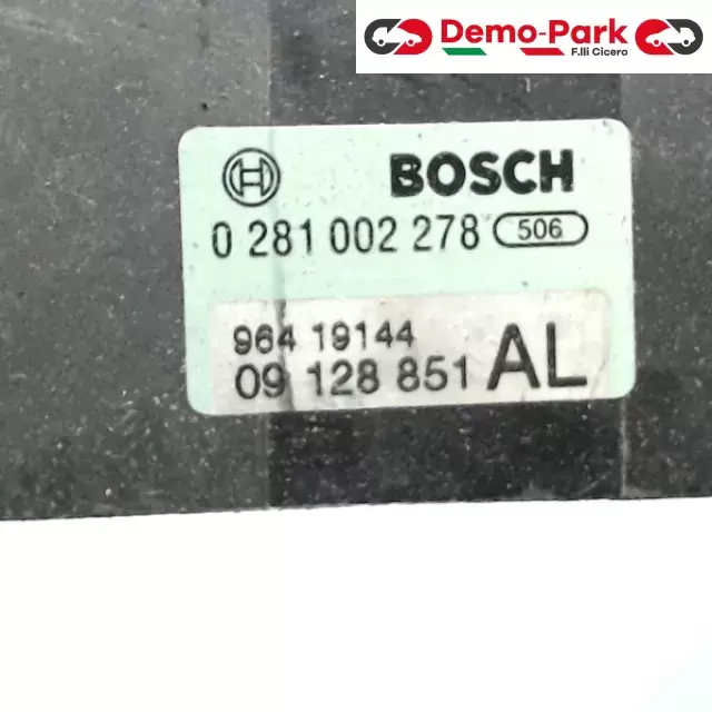 PEDALE ACCELERATORE  Opel ASTRA G BOSCH 0 281 002 278 1