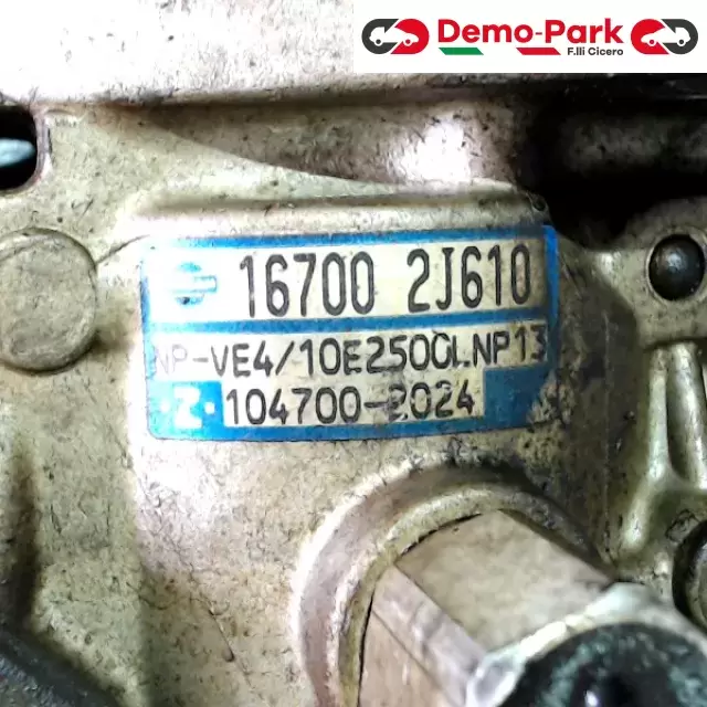 POMPA INIEZIONE  Nissan ALMERA - 2.0 D 16700 2J610  104700-2024 1