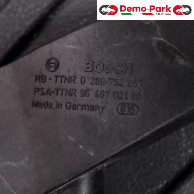 PEDALE ACCELERATORE   CitroЁn C3 BOSCH 0 280 752 251  1