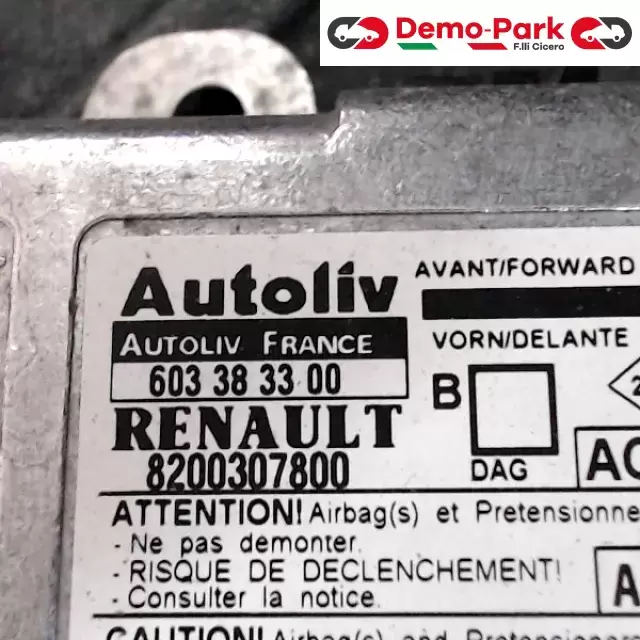 CENTRALINA AIRBAG Renault MEGANE - 1.5 DCI  1