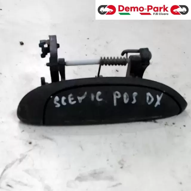 MANIGLIA ESTERNA DX - POSTERIORE Renault SCENIC  0