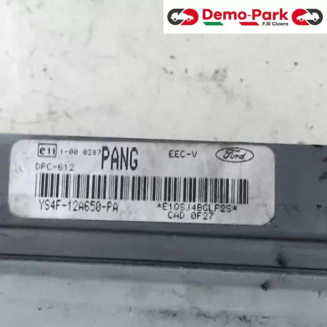 CENTRALINA MOTORE Ford FOCUS - 1.8 TDCI YS4F-12A650-PA  CAD 0F27 1