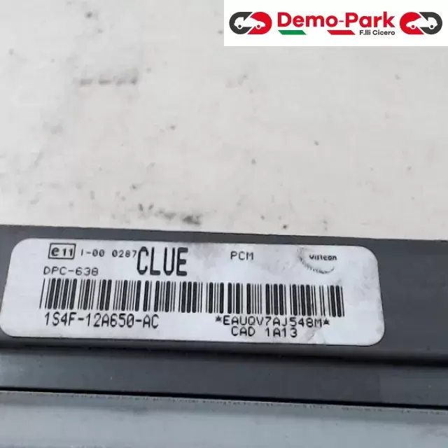 CENTRALINA MOTORE Ford FOCUS - 1.8 TDCI 1S4F-12A650-AC   1A13 1