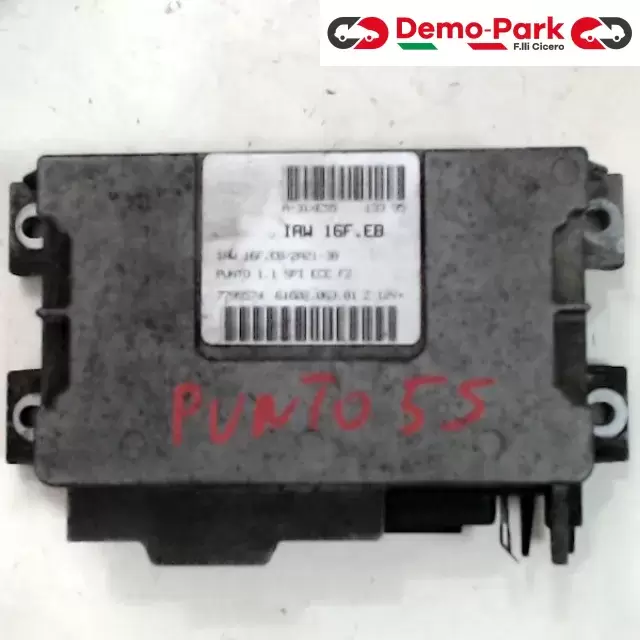 CENTRALINA MOTORE Fiat PUNTO 55 - 1.1 IAW 16F.EB/2A21-38 0