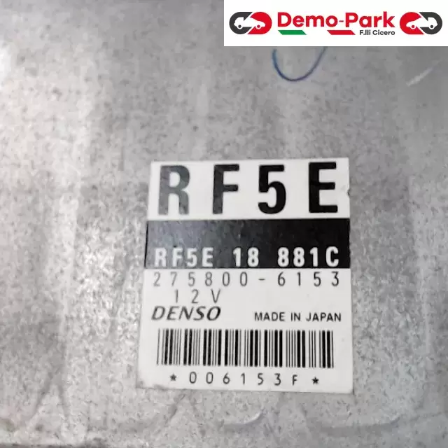 CENTRALINA MOTORE Mazda 6 - 2.0 TD DENSO 275800-6153    RF5E 18 881C 1