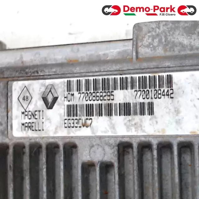 CENTRALINA MOTORE Renault CLIO - 1.2 HOM 7700868295    7700108442 1