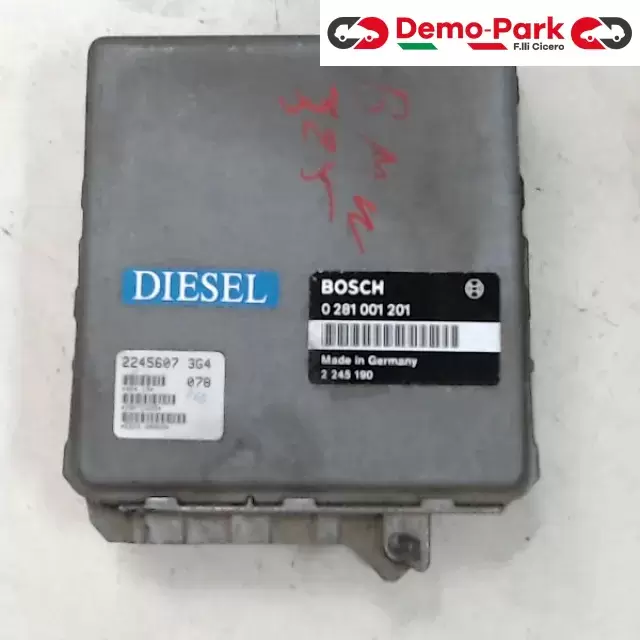 CENTRALINA MOTORE Bmw 325 E 36 - TDS BOSCH 0 281 001 201    2245607  3G4 0