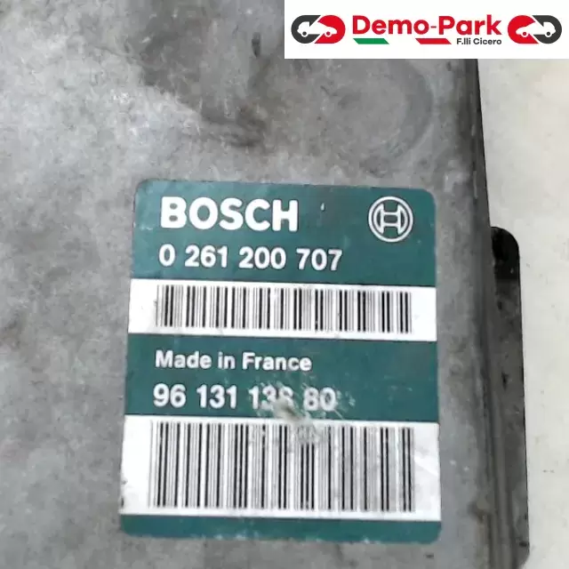 CENTRALINA MOTORE Peugeot 106 - 1.0 BOSCH 0 261 200 707     96 131 138 80 1