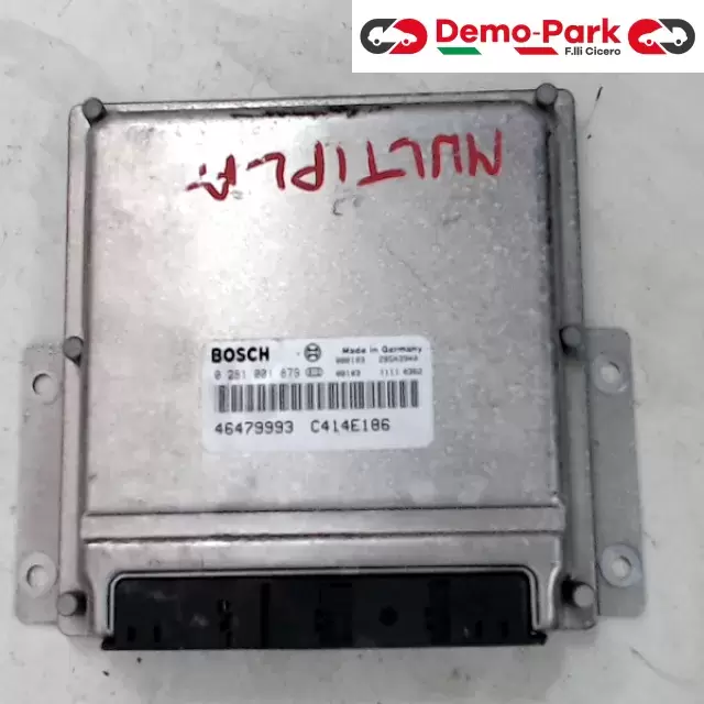 CENTRALINA MOTORE Fiat MULTIPLA - 1.9 JTD BOSCH 0 281 001 879  46479993   C414E186 0