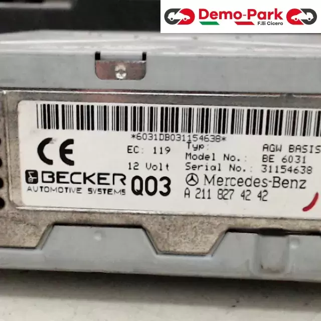 AMPLIFICATORE Mercedes-benz CLASSE E  1