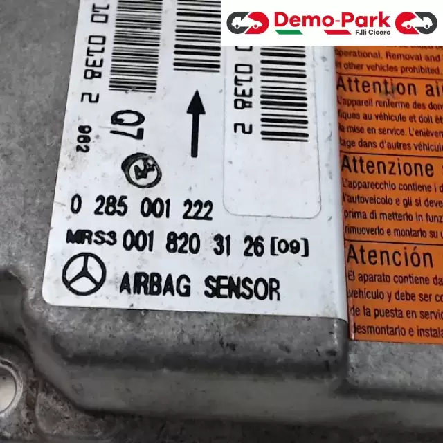 CENTRALINA AIRBAG Mercedes-benz Classe A  1