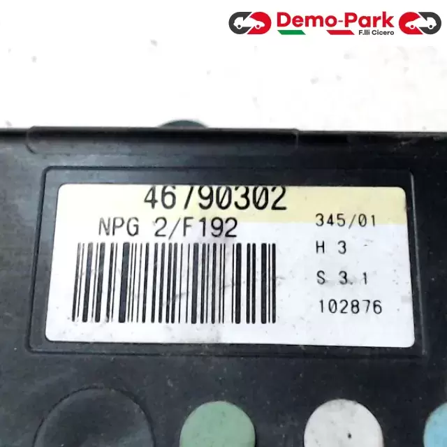 CENTRALINA ALZAVETRI Fiat STILO  1