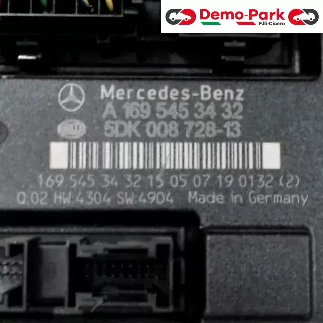 BODY COMPUTER Mercedes-benz Classe B 5DK008728-13    A 169 545 34 32 1