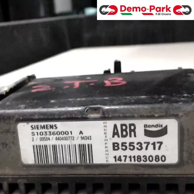 CENTRALINA MOTORE Lancia Z SIEMENS S103360001 A      B553717 1