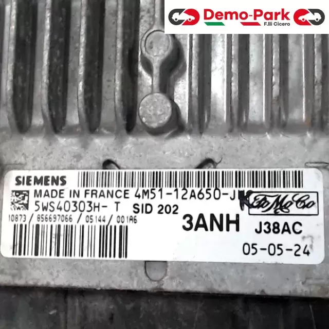 CENTRALINA MOTORE Ford FOCUS 1.8 TDCI SIEMENS 5WS40303H-T  SID 202 1
