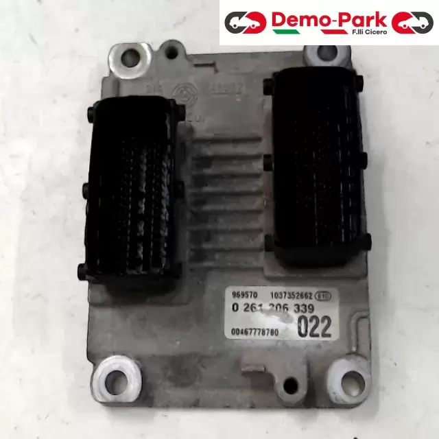 CENTRALINA MOTORE Fiat PUNTO 188 - 1.2 16V BOSCH 0 261 206 339  0