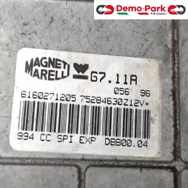 CENTRALINA MOTORE Fiat UNO - 1.0 IE MAGNETI MARELLI G7.11A 1