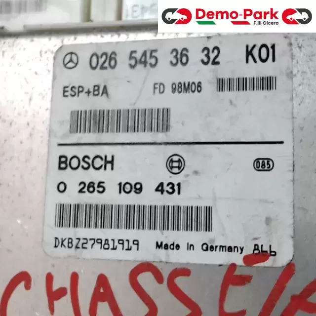 CENTRALINA ESP+BA Mercedes-benz Classe A  1