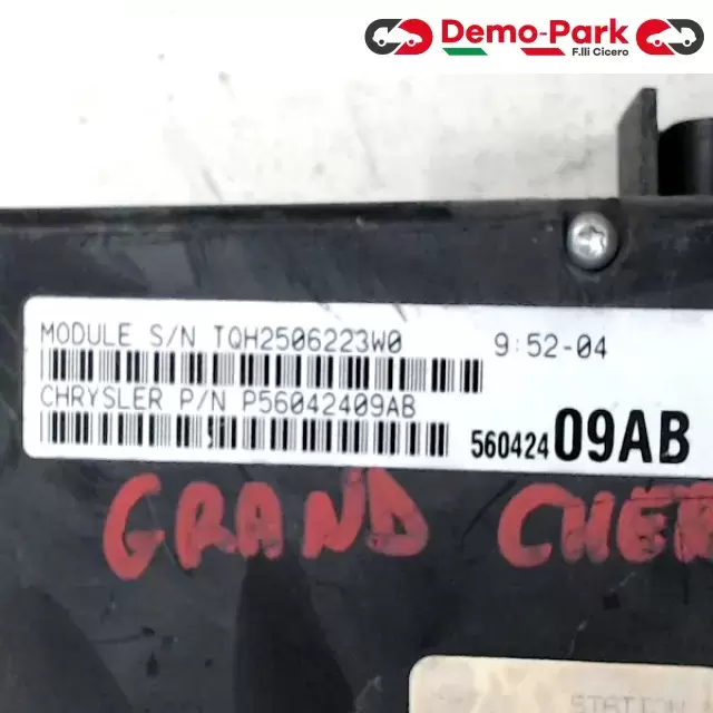 BODY COMPUTER Jeep GRAND CHEROKEE P56042409AB    56042409AB 1