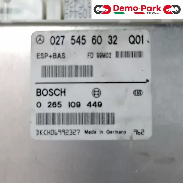 CENTRALINA ESP+BAS Mercedes-benz Classe A - CDI  1