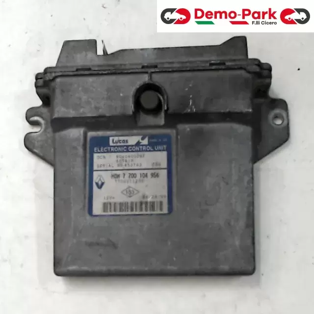 CENTRALINA MOTORE Renault CLIO - 1.9 D LUCAS DCN R04080009F   80761H   HOM 7 700 104 956 0