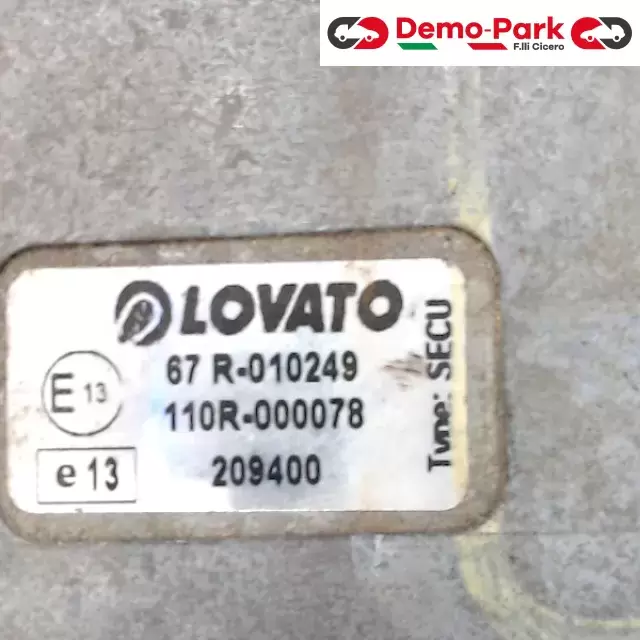 CENTRALINA MOTORE Peugeot 307 - 1.6 LOVATO 67 R-010249   110R - 000078 1