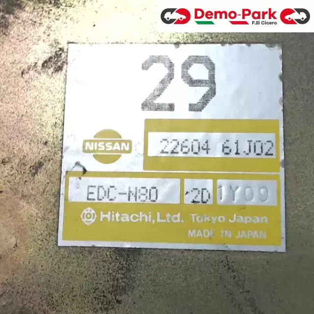 CENTRALINA MOTORE Nissan PRIMERA - 1.6 EDC-N80  22604 61J02 1