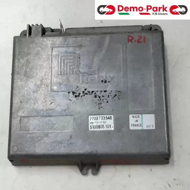 CENTRALINA MOTORE Renault 21 RENIX  S1008D5101 B     HOM7700731803 0