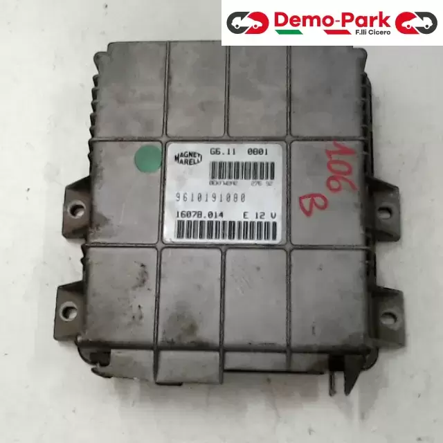 CENTRALINA MOTORE Peugeot 106 MAGNETI MARELLI  9610191080 0