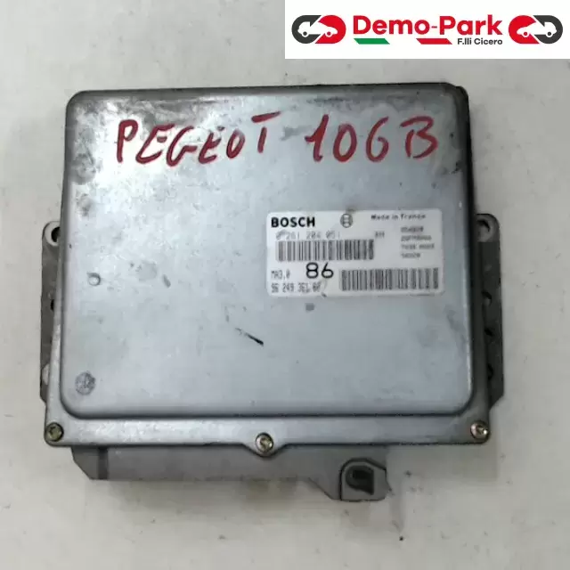 CENTRALINA MOTORE Peugeot 106 BOSCH 0 261 204 051     MA3.0     96249 361 80 0