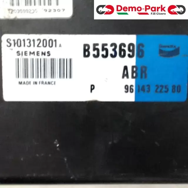 CENTRALINA MOTORE Peugeot 405 SIEMENS S101312001        B553696 1