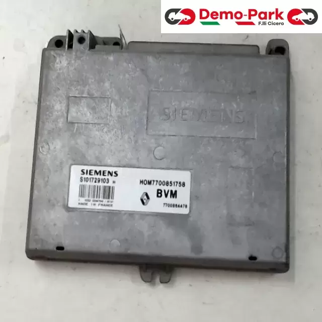 CENTRALINA MOTORE Renault CLIO - 1.2 SIEMENS S101729103     HOM7700851758 0