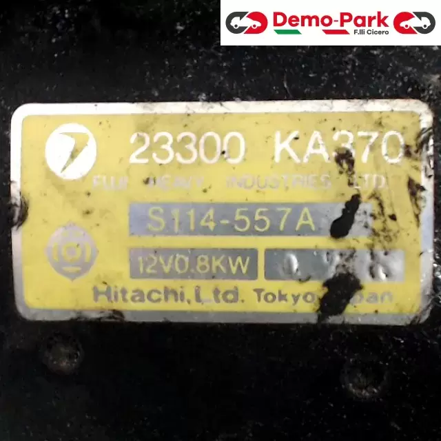 MOTORINO AVVIAMENTO Lancia Y10 - 1.1 AUTOMATICA  1