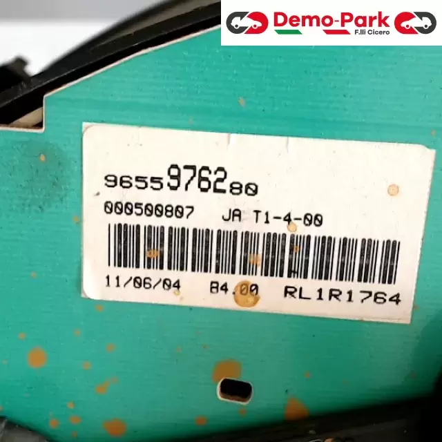 QUADRO STRUMENTI Peugeot 206 - 1.4 HDI  2