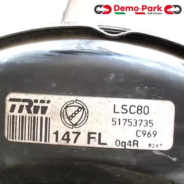 SERVOFRENO + POMPA  Alfa Romeo 147 - 1.9 JTDm  1