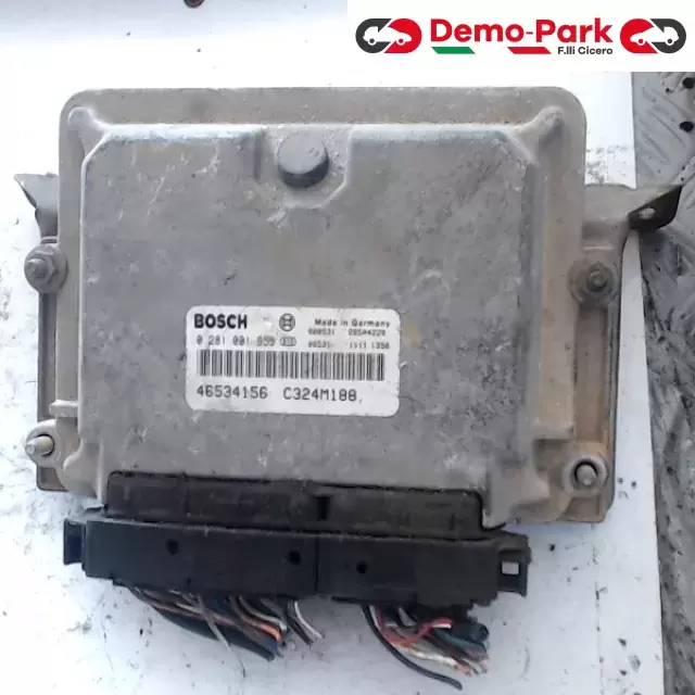 CENTRALINA MOTORE Fiat PUNTO 1.9 D BOSCH 0 281 001 955   46534156   C324M188 0