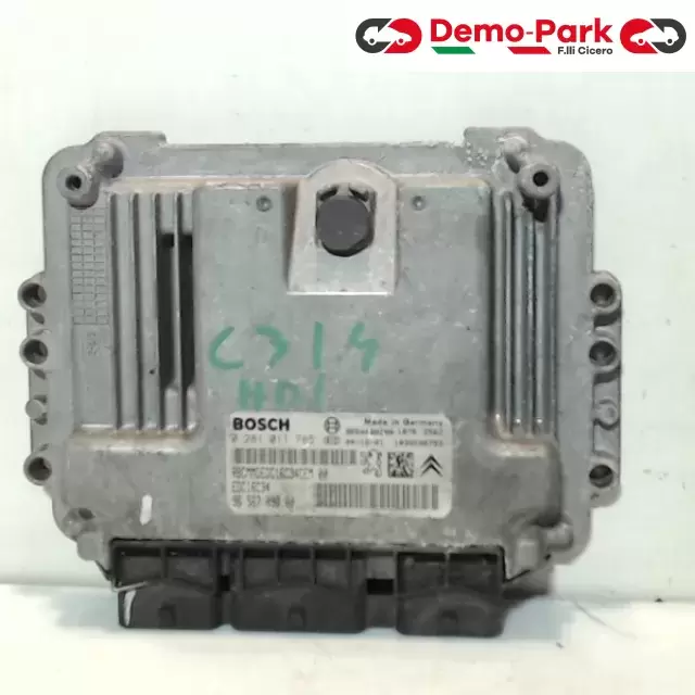 CENTRALINA MOTORE CitroЁn C3 - 1.4 HDI 68HP 96 567 098 80  0 281 011 785 0